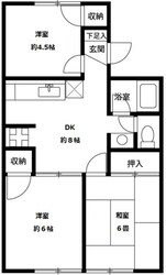 サンシティパールハイツの物件間取画像